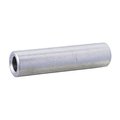 Newport Fasteners Round Spacer, 1/4 in Screw Size, Plain Aluminum, 3/8 in Overall Lg 1188-25-AL